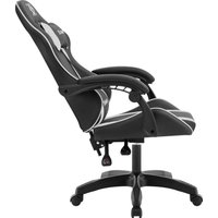 Игровое (геймерское) кресло Defender Legas (черный/белый)