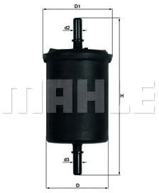 

Топливный фильтр Mahle Knecht KL248