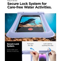 Чехол для телефона Spigen A610 Universal Waterproof Float ACS06009 (синий)