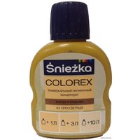 Колеровочная краска Sniezka Colorex 0.1 л (№63, орех светлый)