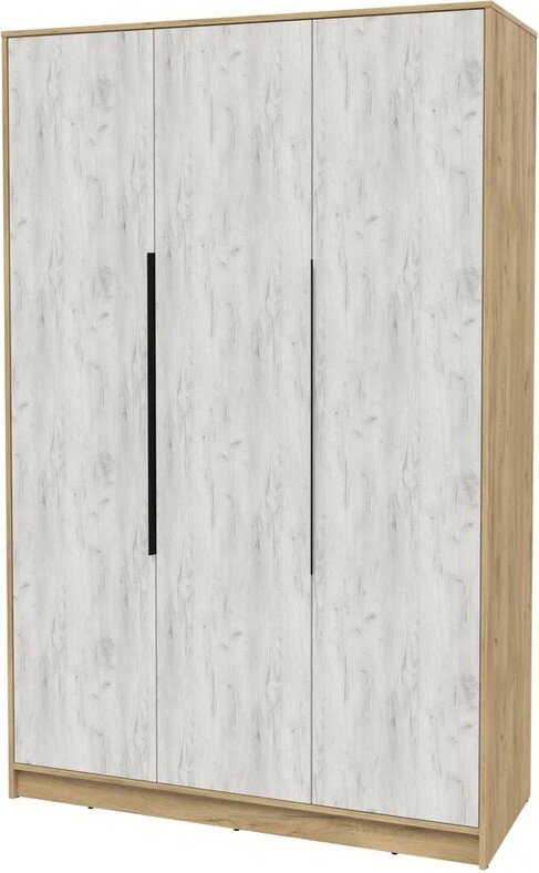 

Шкаф распашной Интерлиния Концепт КТ-Ш3 (дуб белый/дуб золотой)