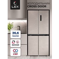 Четырёхдверный холодильник LEX LCD450BGID