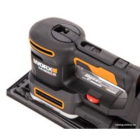 Виброшлифмашина Worx WX820 (с АКБ, кейс)