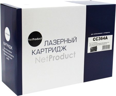 

Картридж NetProduct N-CC364A (аналог HP CC364A)