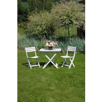 Набор садовой мебели Ipae Progarden Camping SET018BI (белый)