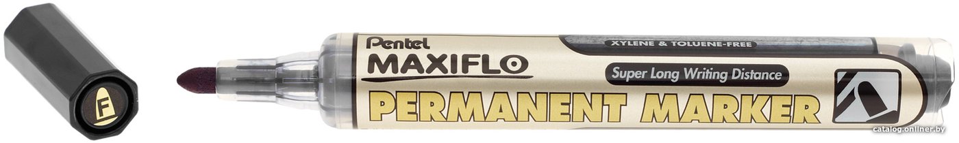 Маркер перманентный Pentel NLF50-AO
