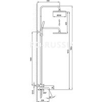 Душевая система  Gappo G2406-9