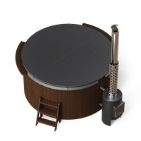 Купель PolarSpa Comfort термососна 195 Hot (темный, с утеплением композитной чаши)