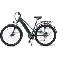 Электровелосипед White Siberia Camry Light (матовый зеленый)