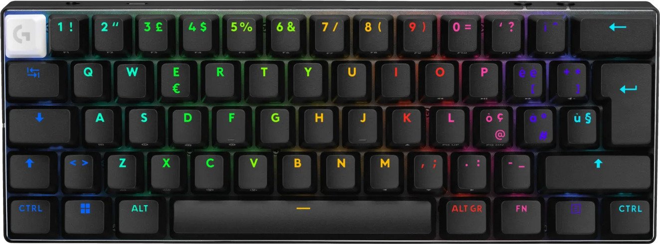 Клавиатура Logitech G Pro X 60 Logitech GX Red Linear 920-012168 (черный, нет кириллицы)