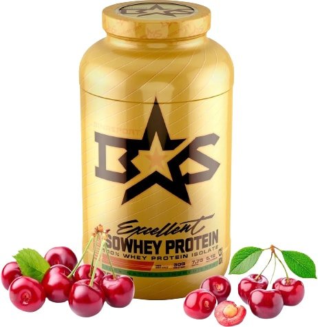

Протеин сывороточный (изолят) Binasport Excellent Isowhey Protein (1300г, вишня)