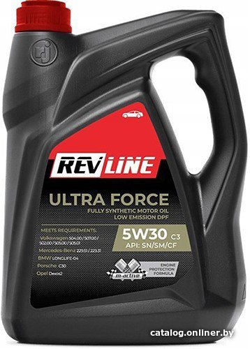 Моторное масло Revline Ultra Force C3 5W-30 5л