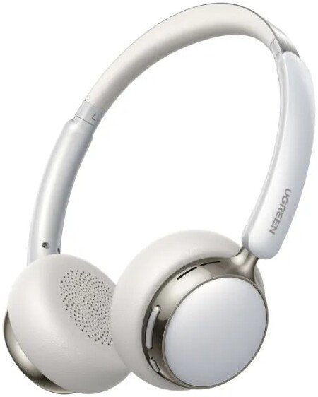 Наушники Ugreen Studio Plus HP207 (серебристый/белый)