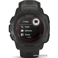 Умные часы Garmin Instinct Solar (графит)