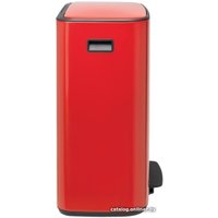 Мусорное ведро Brabantia Bo Pedal Bin 60 л (пламенно-красный)