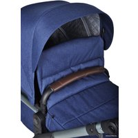 Универсальная коляска Aimile Original New Silver (2 в 1, синий)