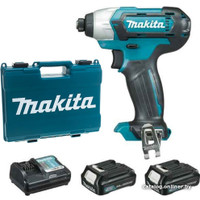 Винтоверт Makita TD110DWAE (с 2-мя АКБ, кейс)