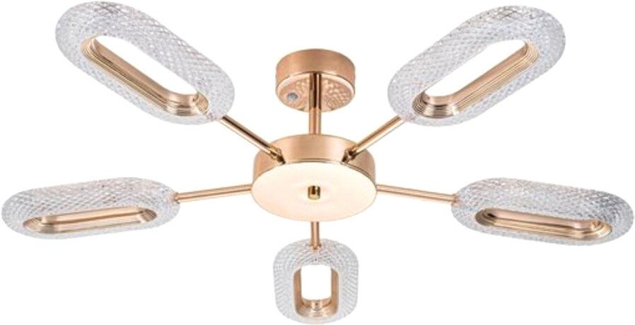 

Припотолочная люстра Arte Lamp Ovale A2489PL-5GO