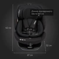 Детское автокресло Happy Baby Reex isofix (black)