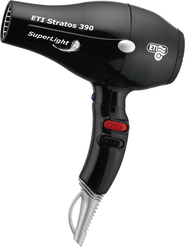 

Фен ETI Stratos Superlight 390 (черный)