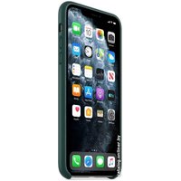 Чехол для телефона Apple Leather Case для iPhone 11 Pro Max (зеленый лес)