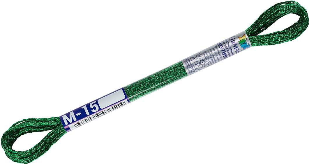 

Нитки для вышивания Gamma М-15 8 м (зеленый)