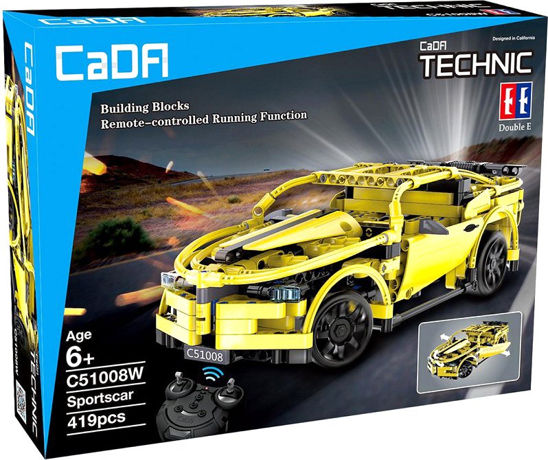 

Конструктор CaDa Technic Спортивная машина C51008W