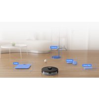 Робот-пылесос Roborock S6 MaxV (с английской озвучкой, черный)