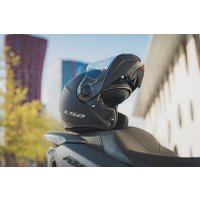 Мотошлем LS2 FF908 Strobe II Solid (XS, матовый черный) в Борисове