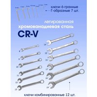 Универсальный набор инструментов Partner PA-38841(50650)