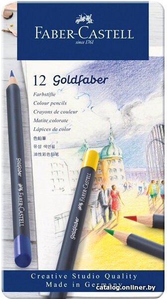 Набор цветных карандашей Faber Castell Goldfaber 114712 (12 цв)