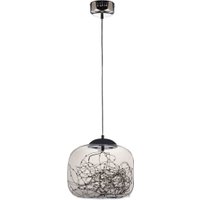 Подвесная люстра Lumina Deco Daisy LDP 6823-300 CHR+GY