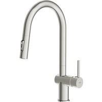 Смеситель Cersanit Brasko однорычажный с выдвижным изливом 64841 (хром)