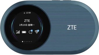 Мобильный 4G Wi-Fi роутер ZTE U10S Pro (темно-синий)