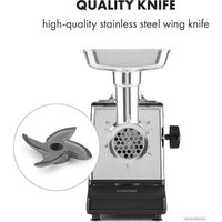 Мясорубка Klarstein Kraftprotz (черный)