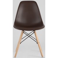 Стул Stool Group Eames DSW (коричневый)