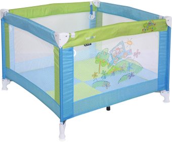 Игровой манеж Lorelli Play 2017 Blue&Green Car