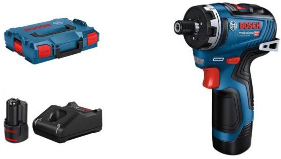 

Винтоверт Bosch GSR 12V-35 HX 06019J9100 (с 2-мя АКБ, кейс)