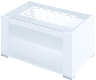 Журнальный столик Rinner Тиффани М09 (белый текстурный)