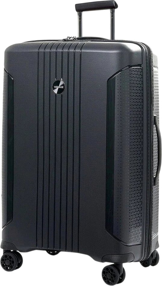 

Чемодан-спиннер Verage Edinburgh 22019WS II - L 77 см (черный)