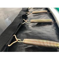 Батут Atlas Sport 374 см - 12ft (с лестницей, внутренняя сетка, сливовый)