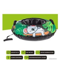 Тюбинг Snowstorm BZ-90 Koala W112877 (90см, зеленый/черный)