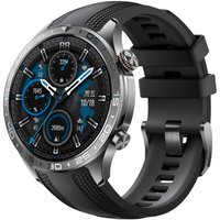 Умные часы HONOR Watch 5 Pro (черный, с черным силиконовым ремешком, китайская версия)