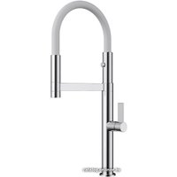 Смеситель Omoikiri Osaka C-WH (хром/белый)