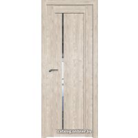 Межкомнатная дверь ProfilDoors 2.70XN L 70x200 (каштан светлый, стекло прозрачное)