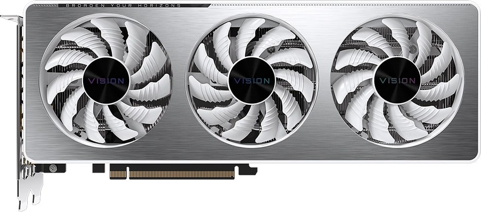 

Видеокарта Gigabyte GeForce RTX 3060 Vision OC 12GB GDDR6 (rev. 2.0)