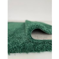 Ковер для жилой комнаты LAXMI Fluffy 01 прямоугольник (3x4, Dark Green)
