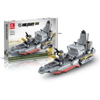 Конструктор JIE-STAR Легкий фрегат 53776 (214эл)