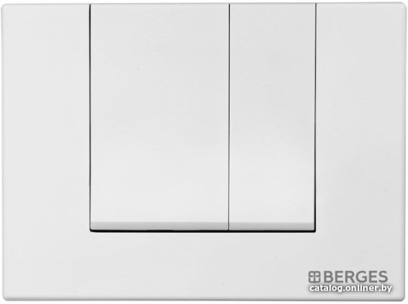 Панель смыва Berges Wasserhaus Novum S1 (белый)