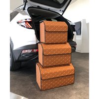 Органайзер автомобильный Alicosta P40 (экокожа, рыжий)